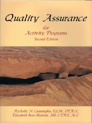 cover image of Quality Assurance for Activity Programs